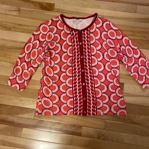 Funky retro colorful vintage print